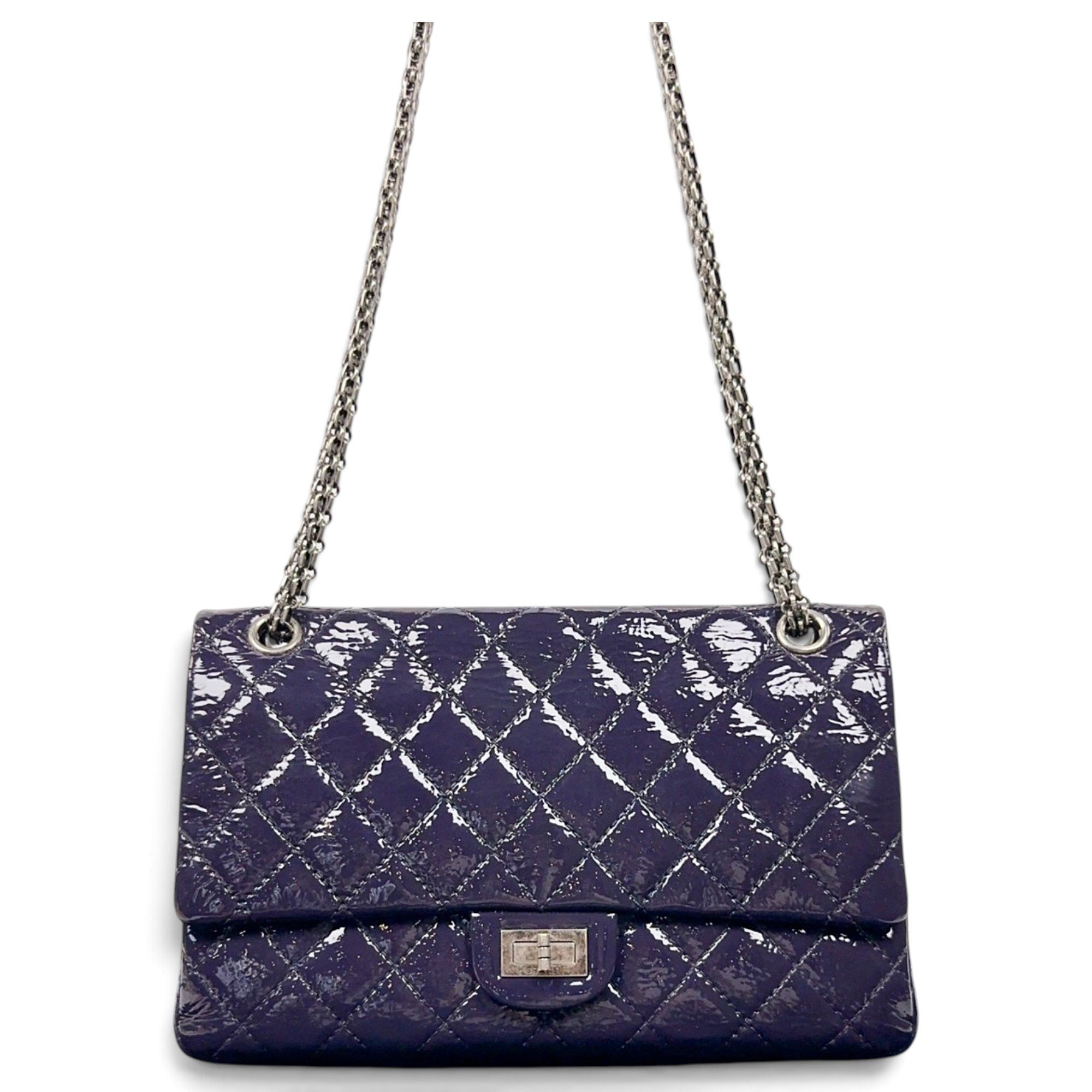 2.55 patent leather crossbody bag