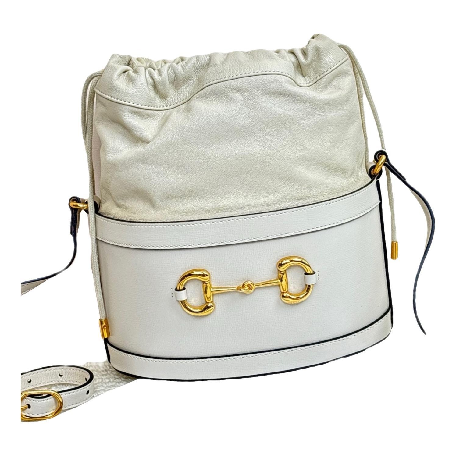 Horsebit 1955 Bucket leather handbag