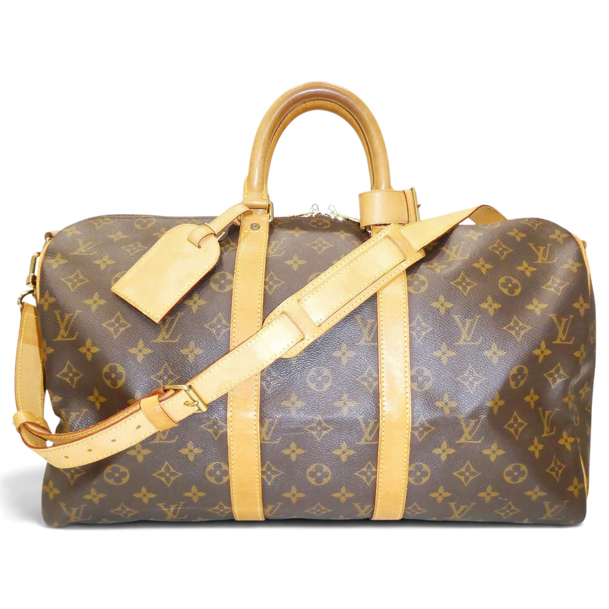 Keepall leather 48h bag