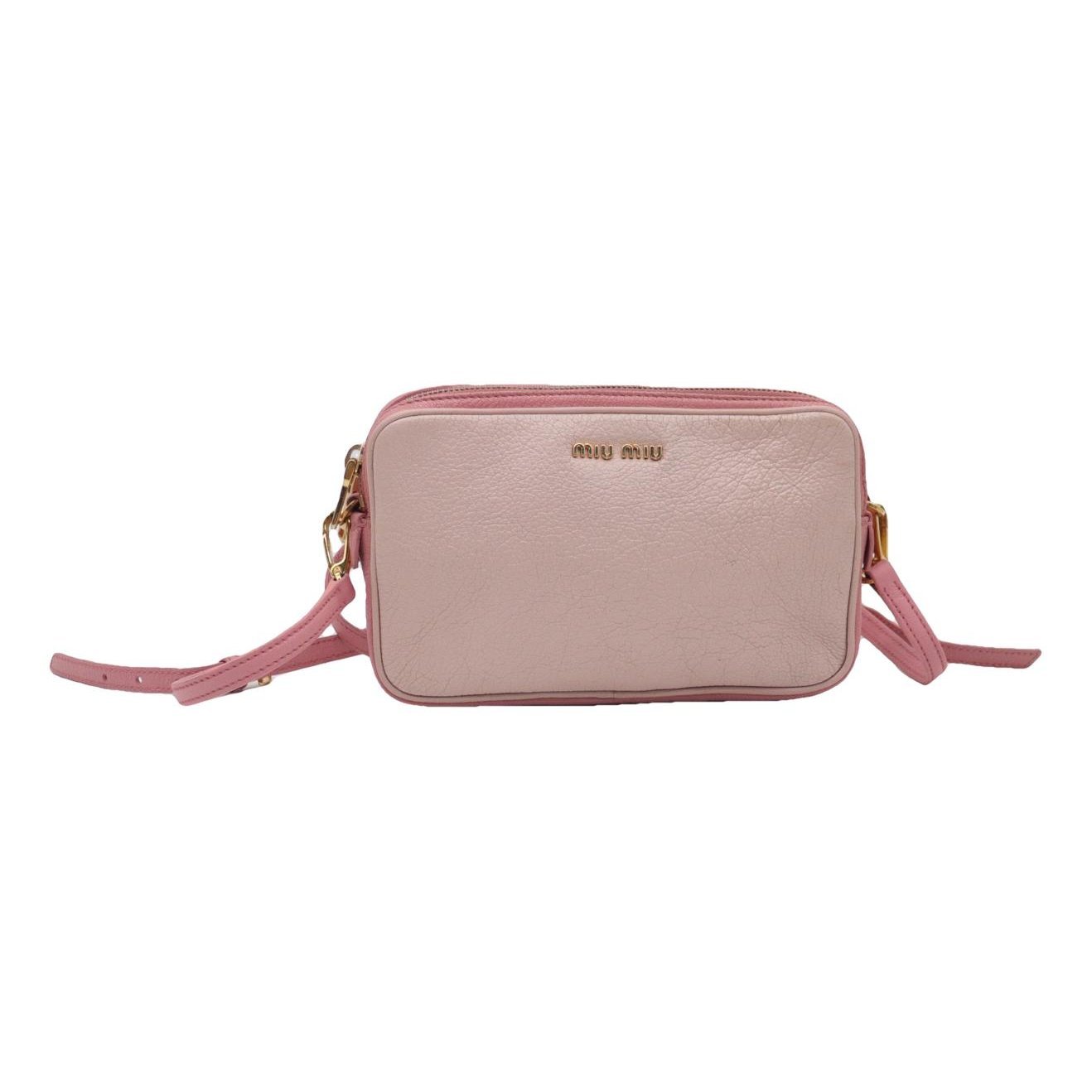 Leather crossbody bag