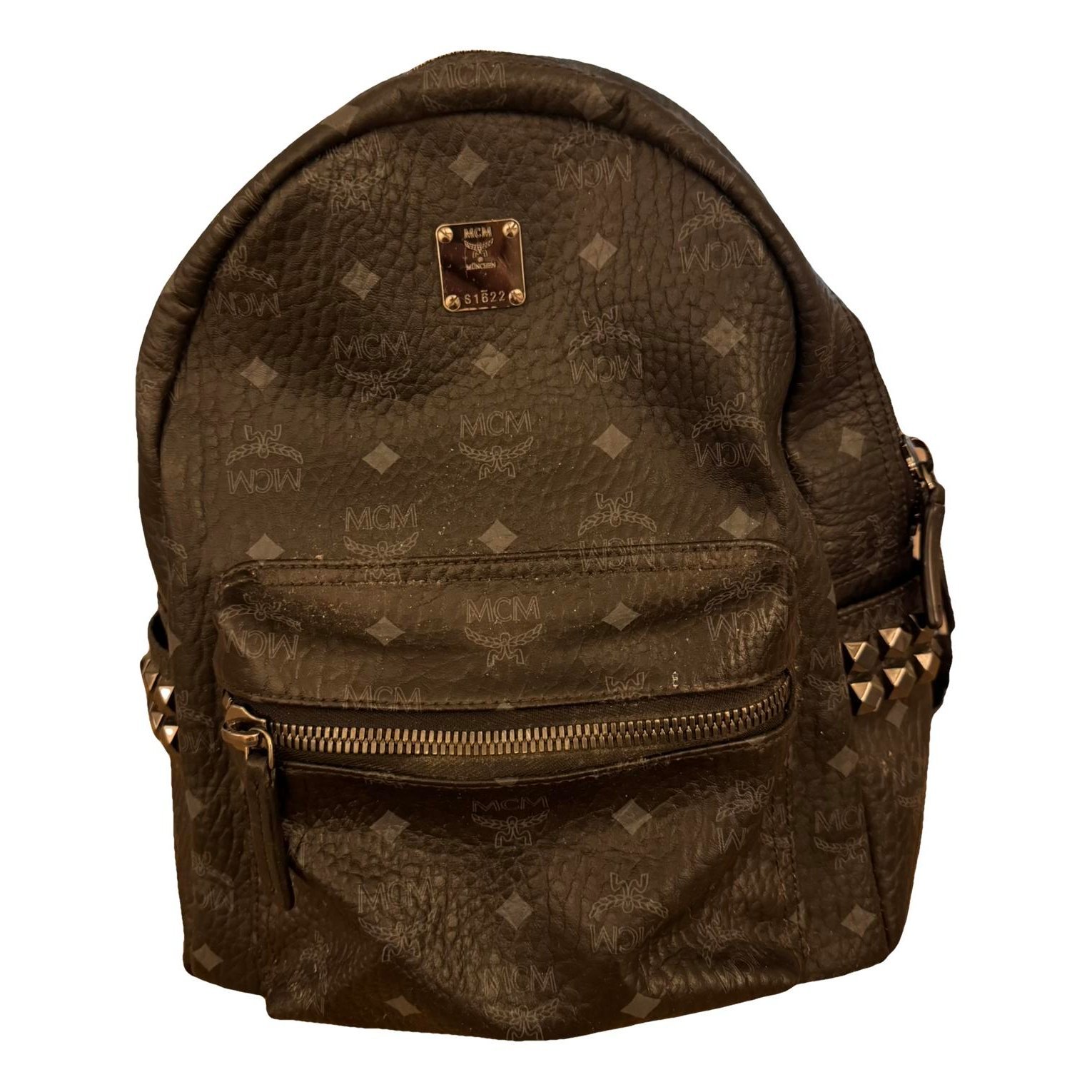 Stark leather backpack