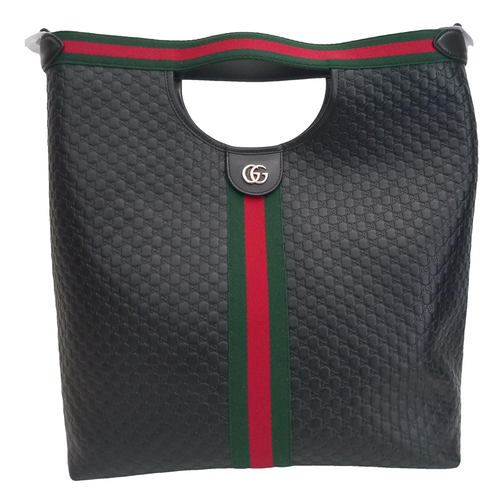 Gucci Giglio leather tote