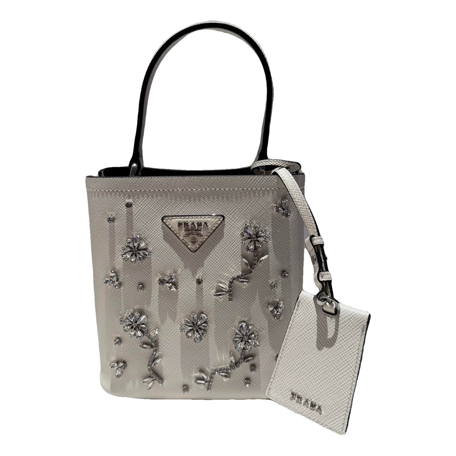 Panier leather crossbody bag