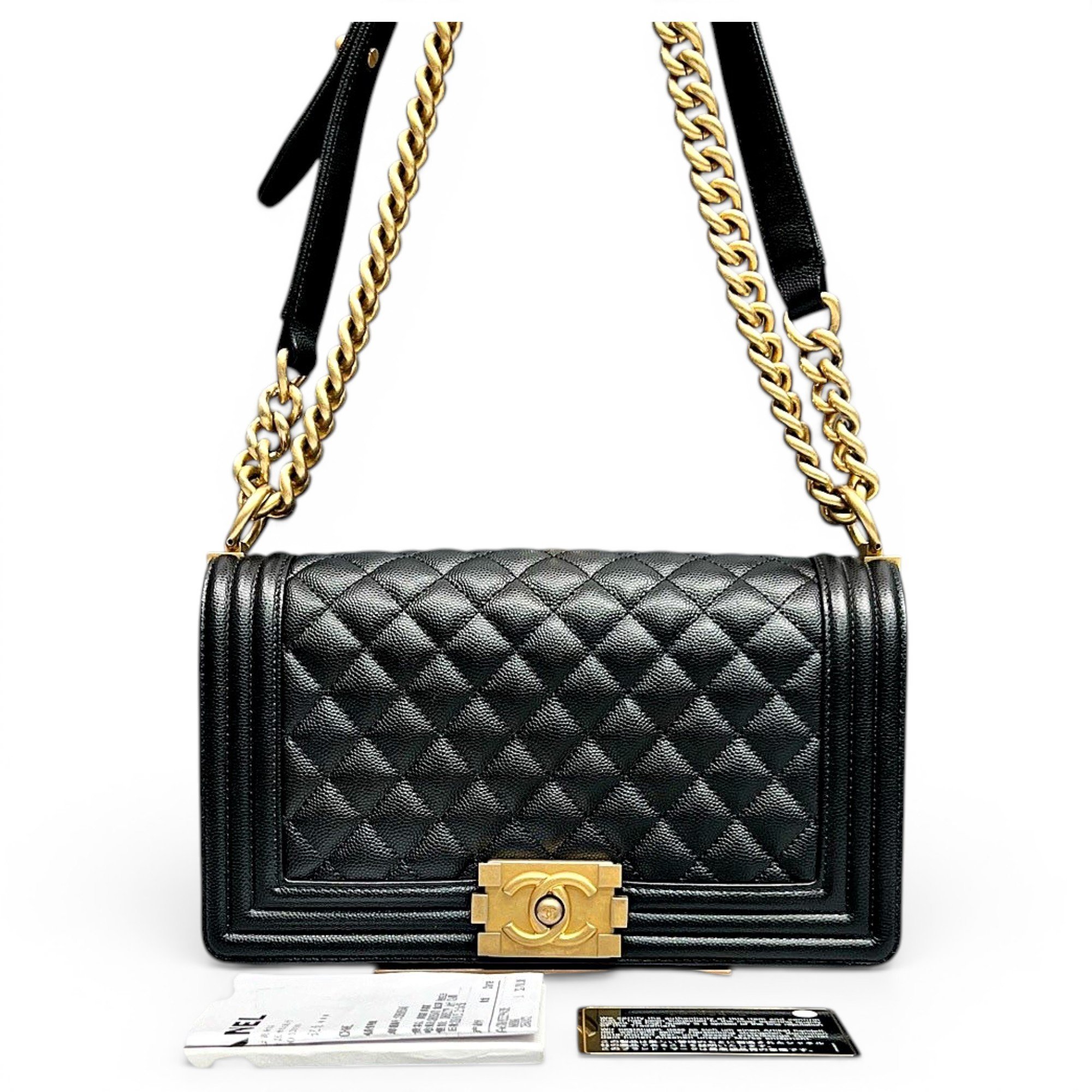 Boy leather handbag