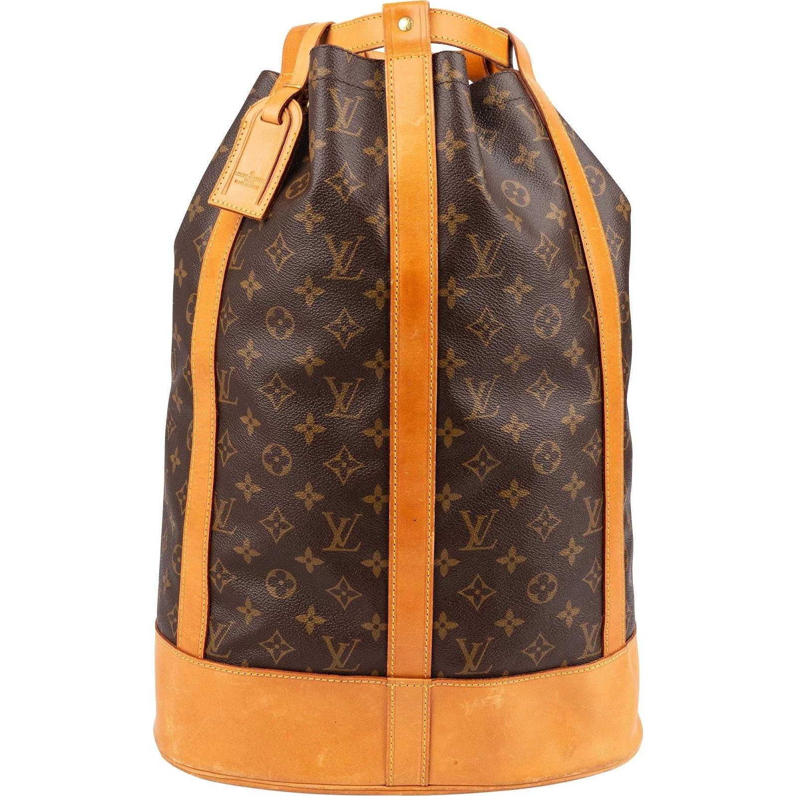 Randonnée leather backpack