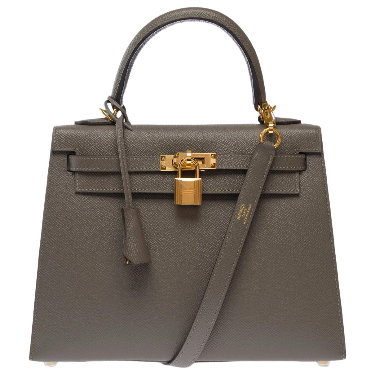 Kelly 25 leather handbag