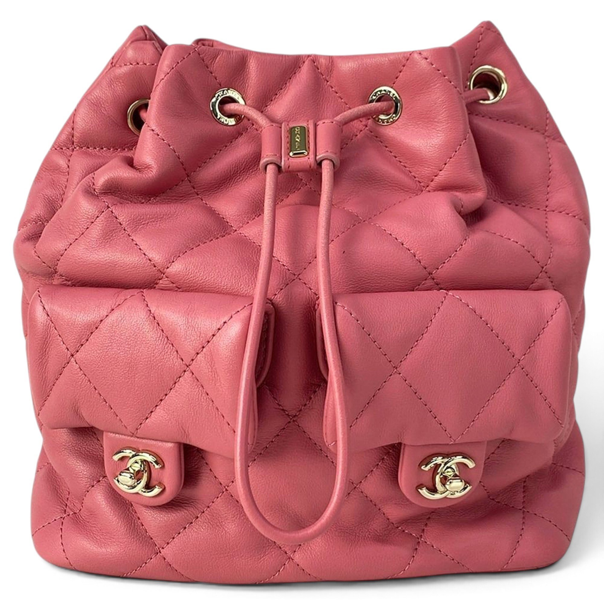 Pony-style calfskin backpack
