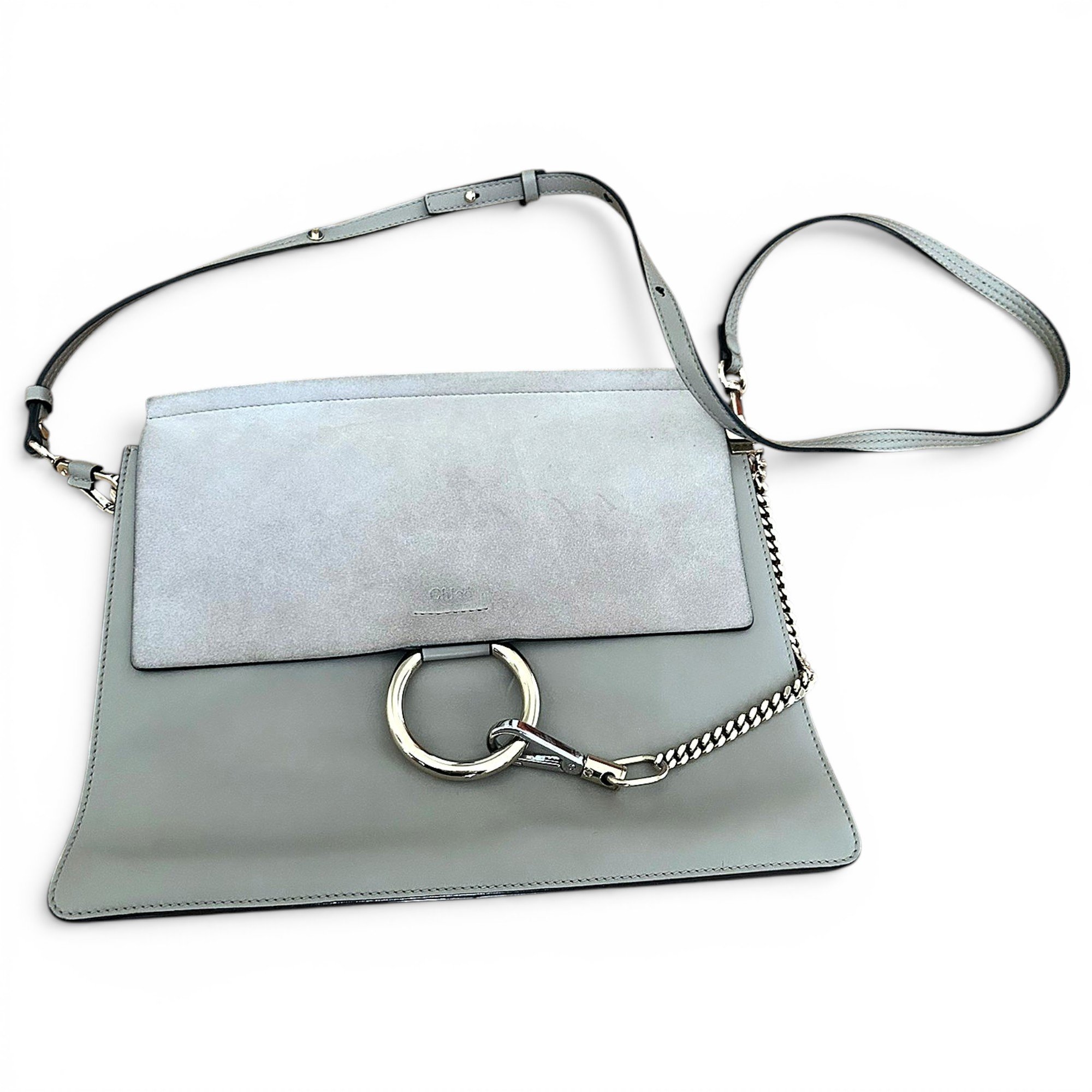 Faye leather crossbody bag