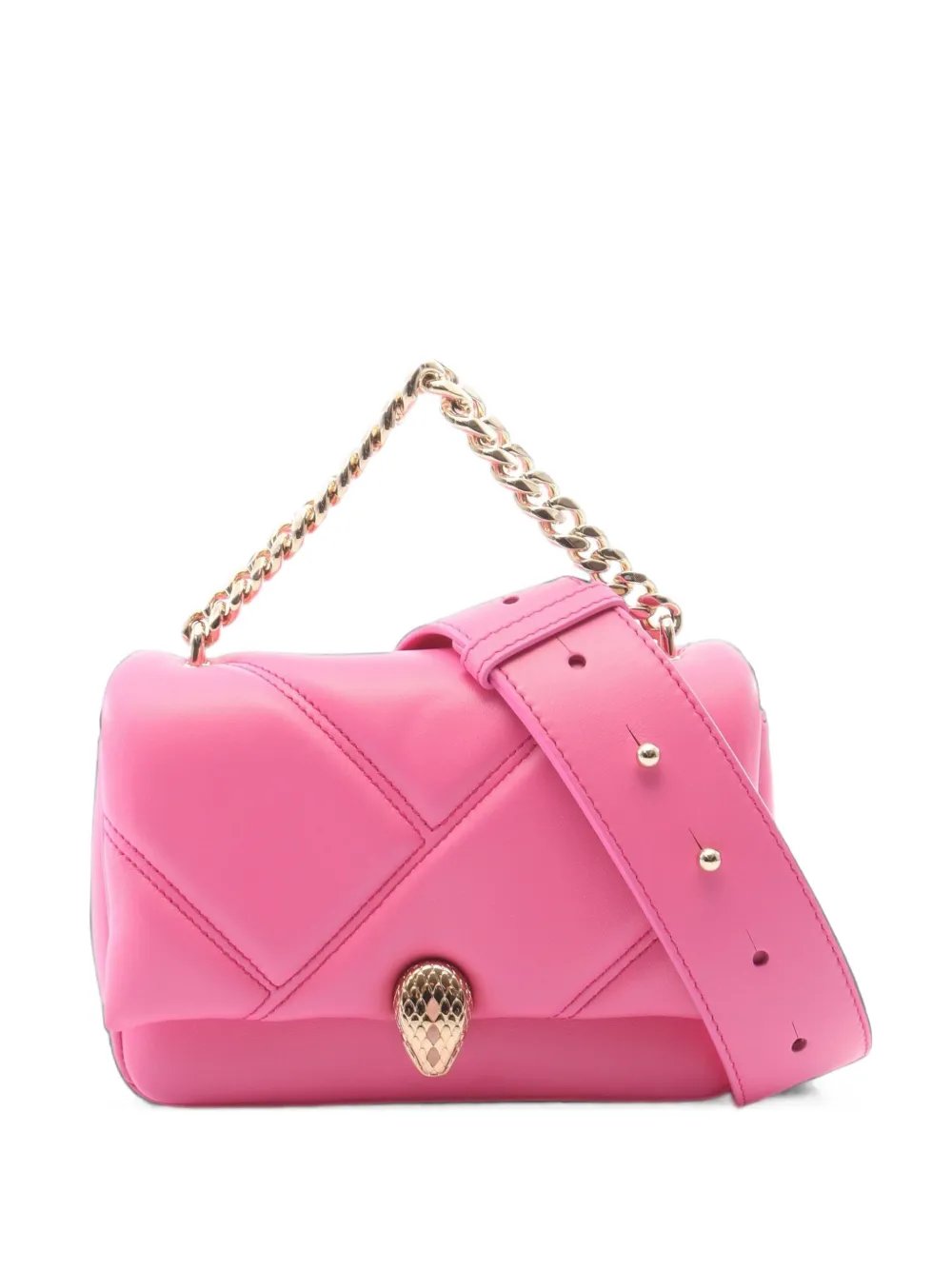 2010s mini Serpenti Cabochon crossbody bag