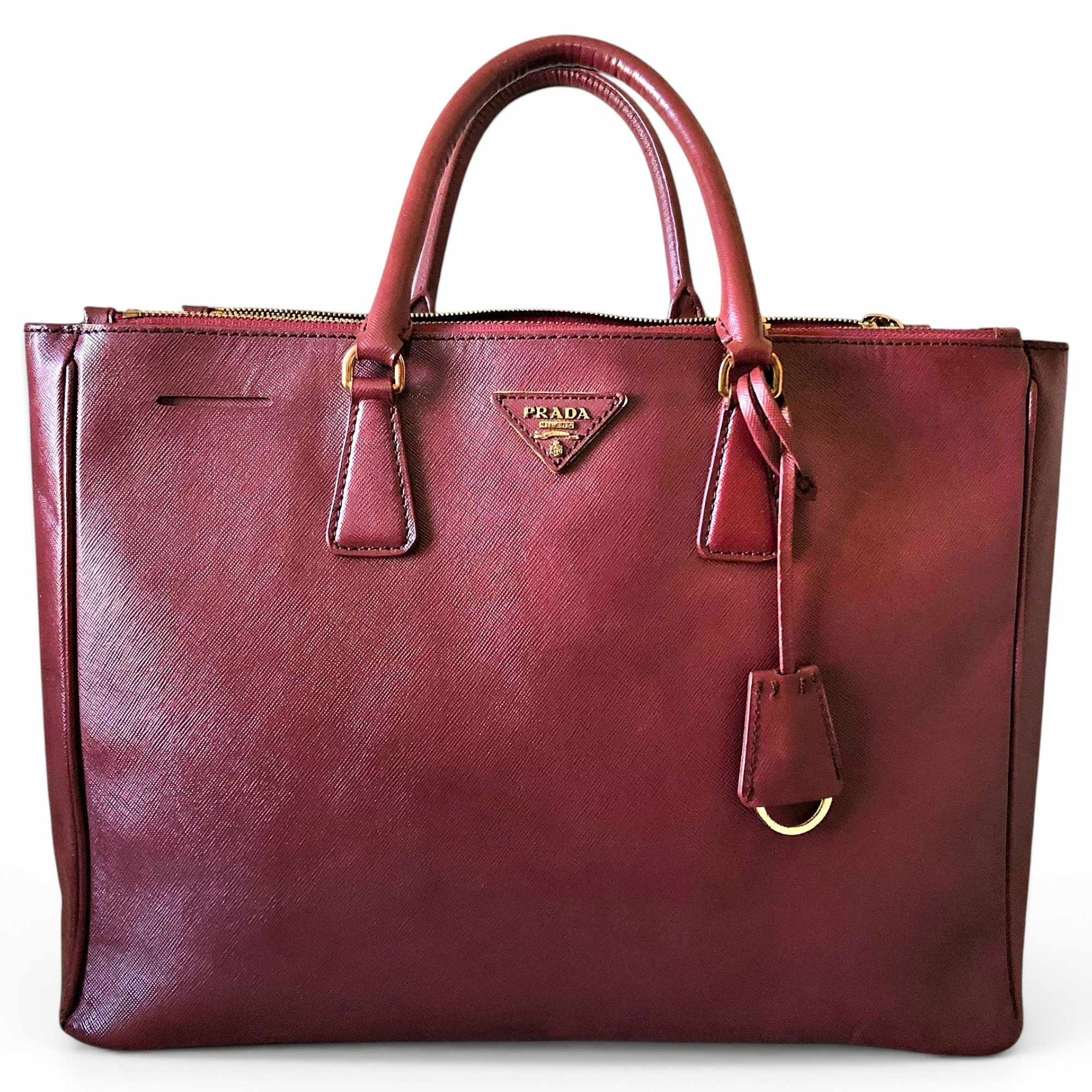 Promenade leather tote