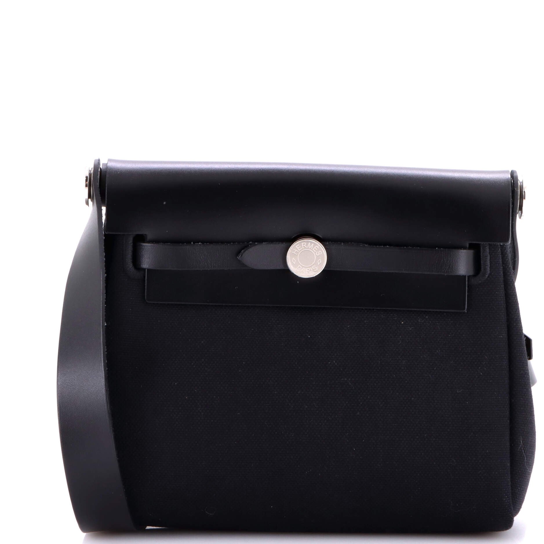 Hermes Herbag Zip Toile and Leather 20