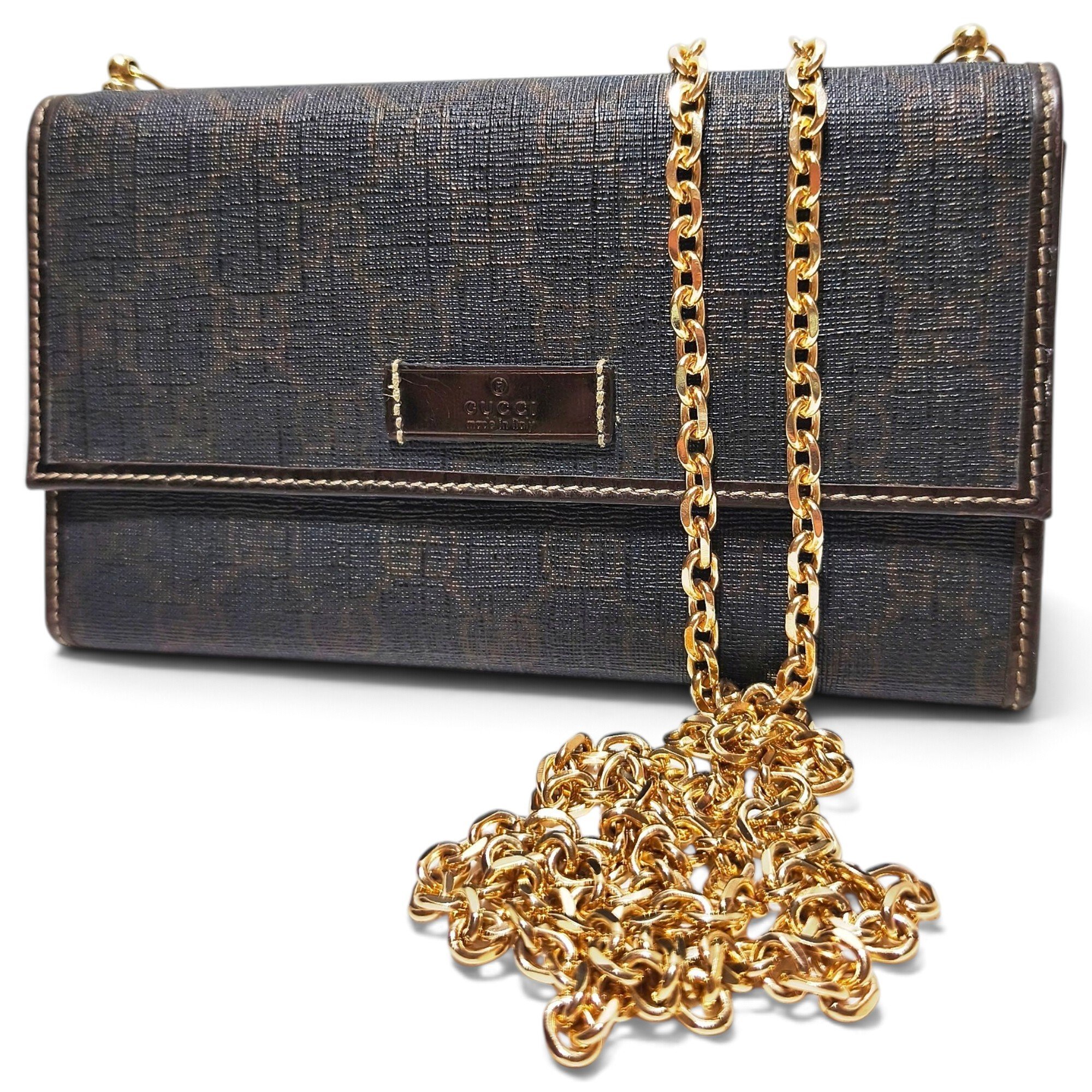 Leather crossbody bag