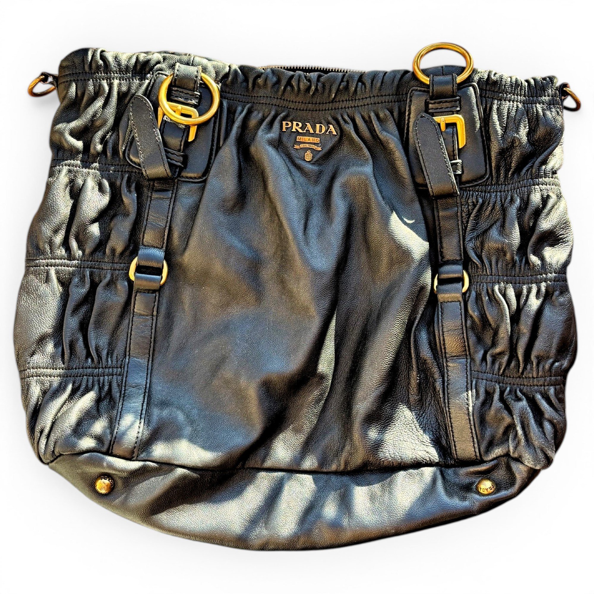 Leather handbag