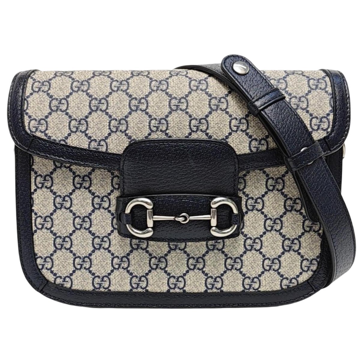 Handle Horsebit 1955 leather crossbody bag