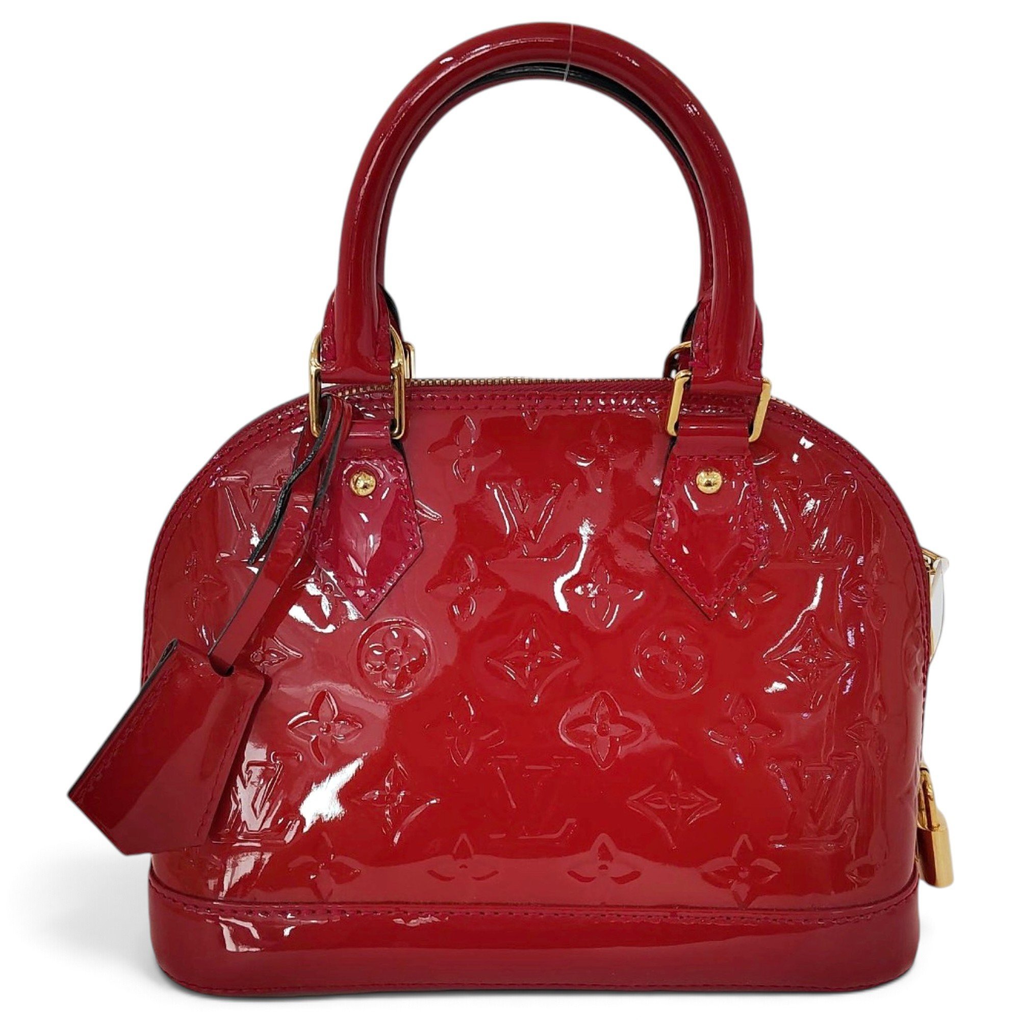 Alma BB patent leather handbag