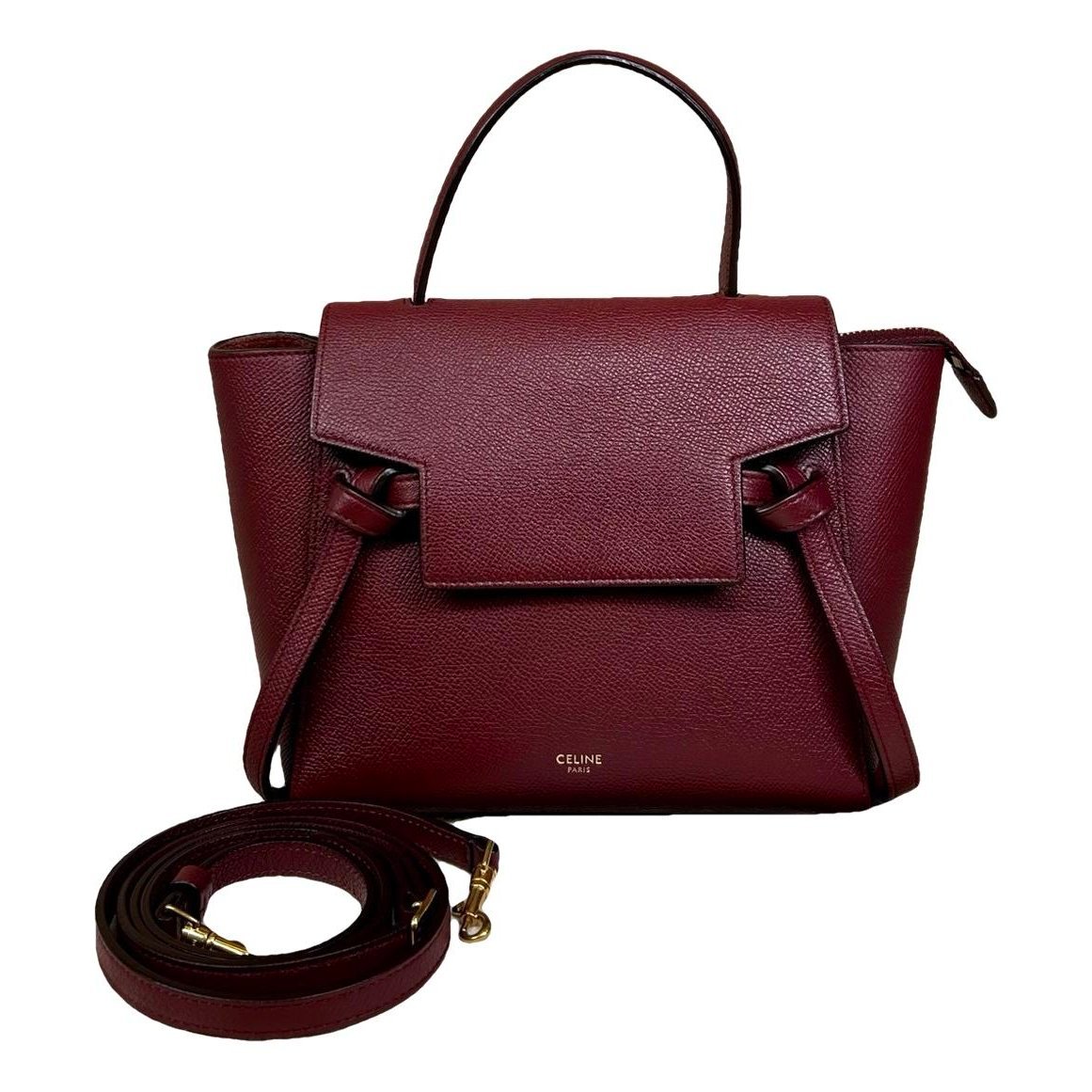 Celine Belt leather handbag