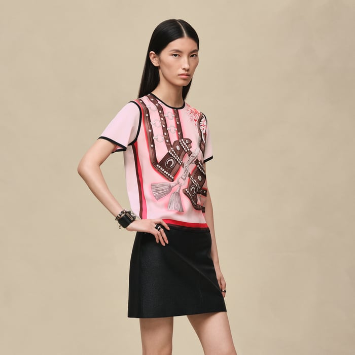 Rose Grenade "Aux Champs Remix" Short-sleeve Sweater
