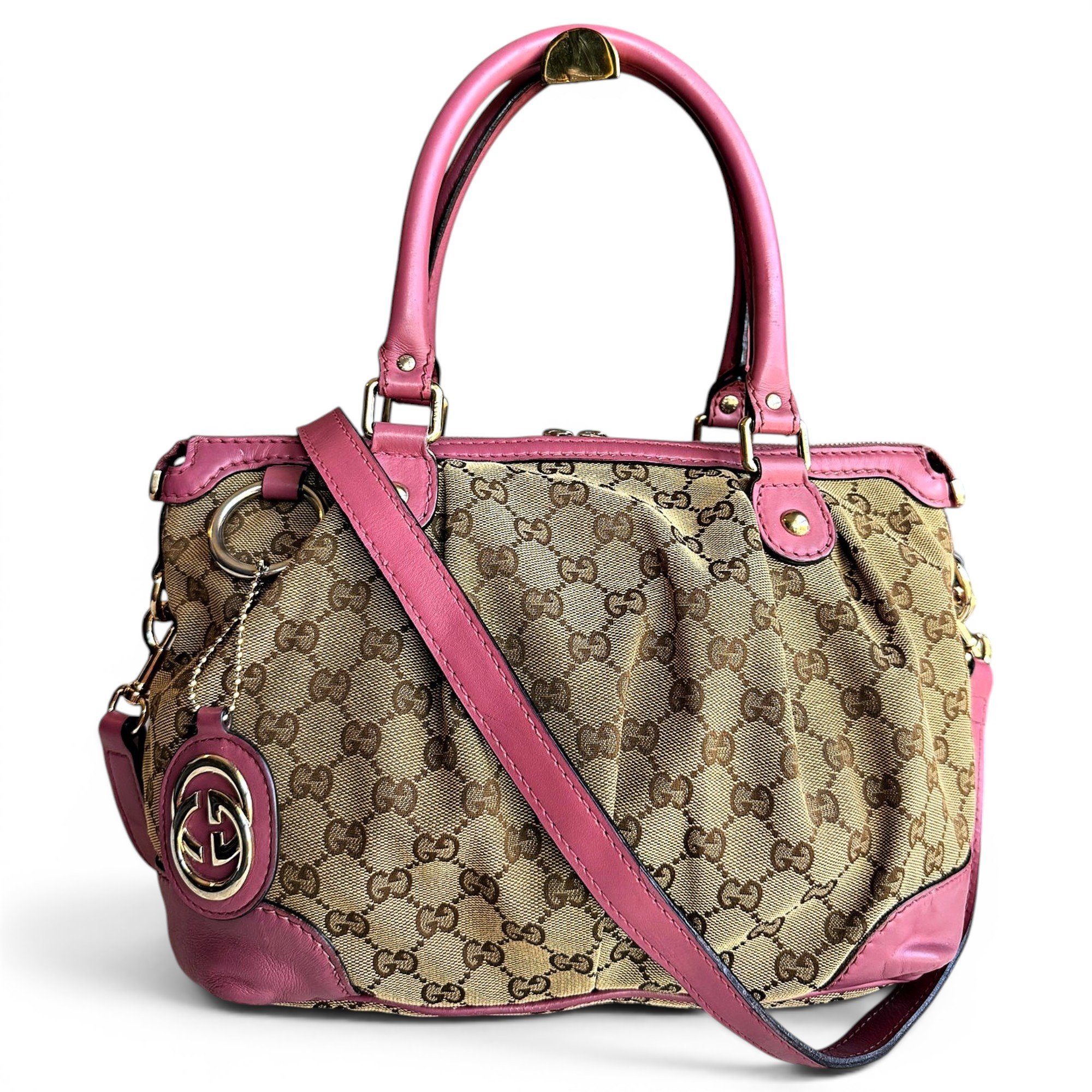 Sukey leather satchel