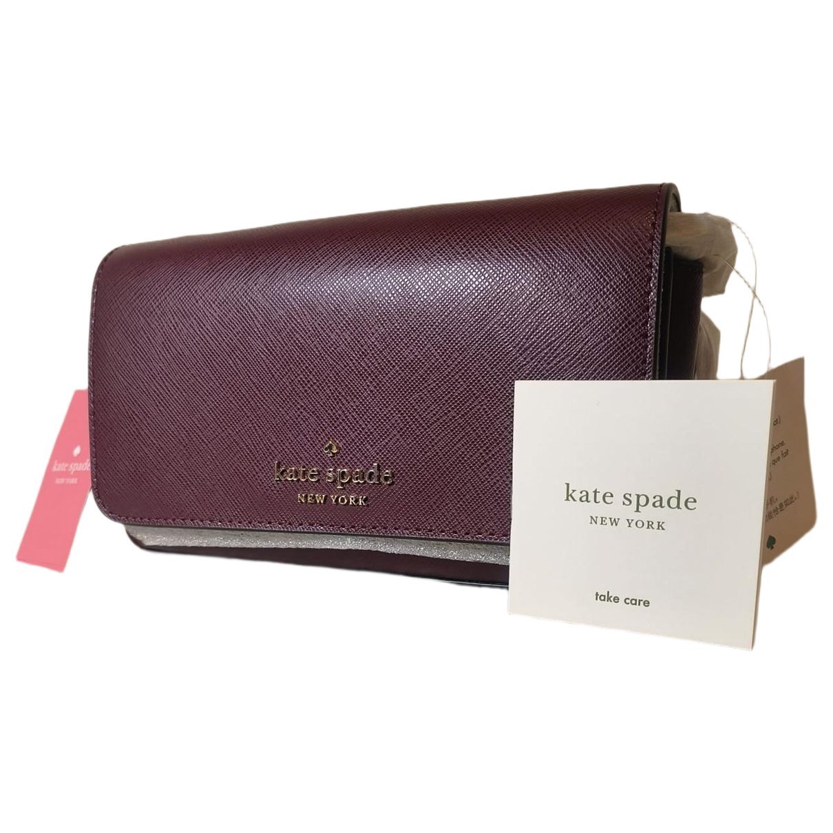 Leather crossbody bag