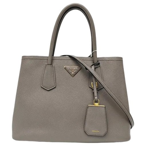 Prada Double leather handbag