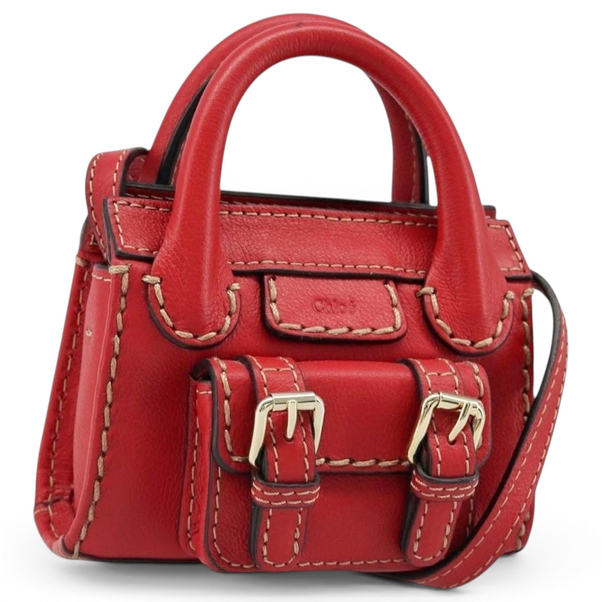 C leather handbag