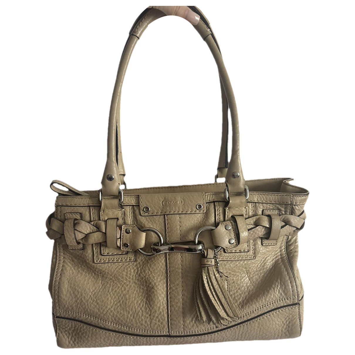 Crossgrain Kitt Carry All leather handbag