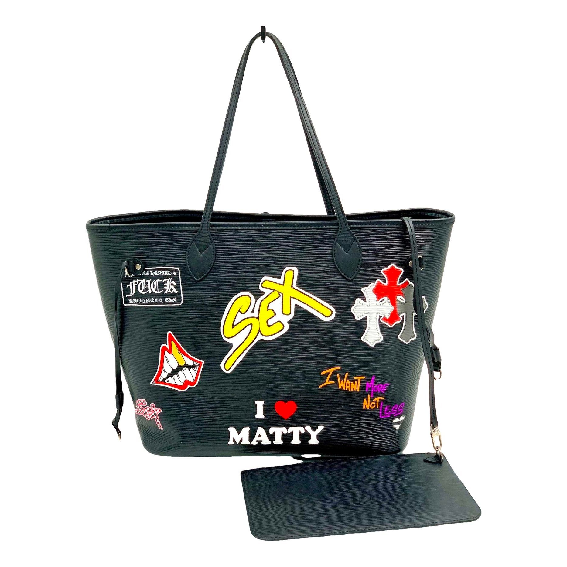 Neverfull leather tote