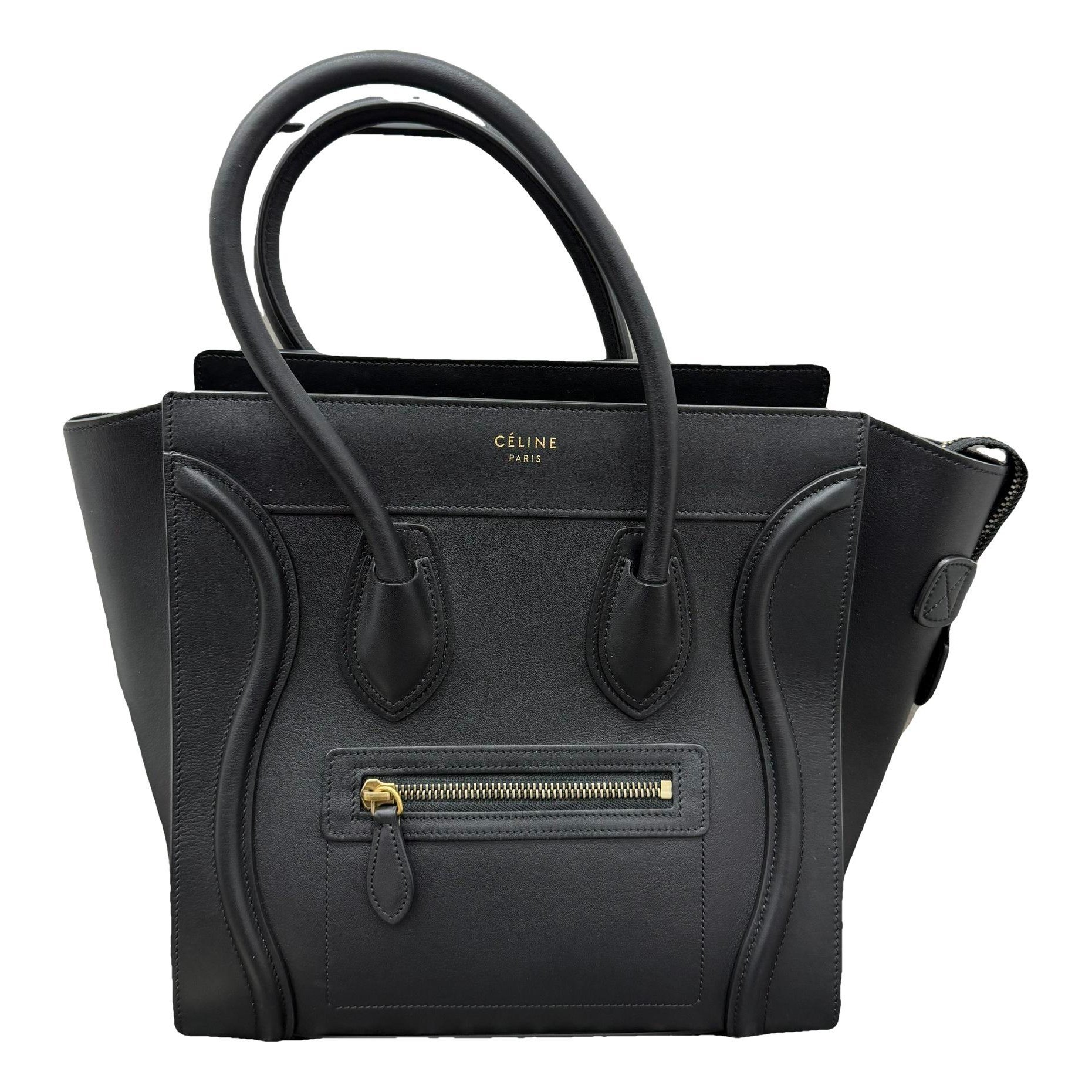 Luggage leather handbag