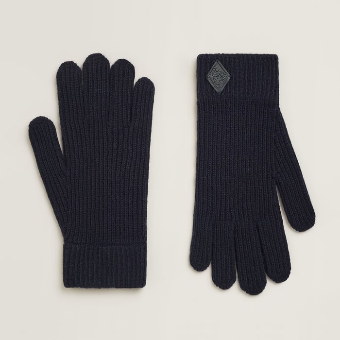 Bleu Nuit Jockey Gloves