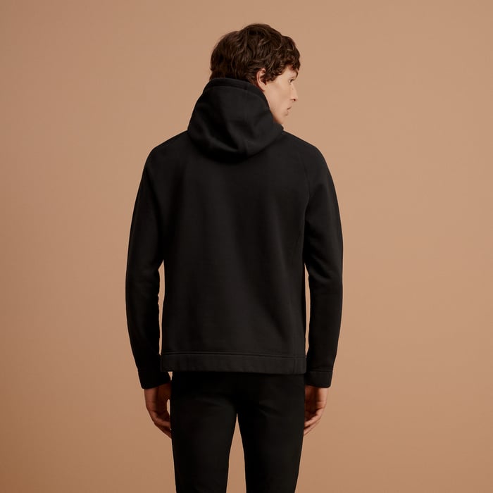Noir Hermès Fit Sweatshirt
