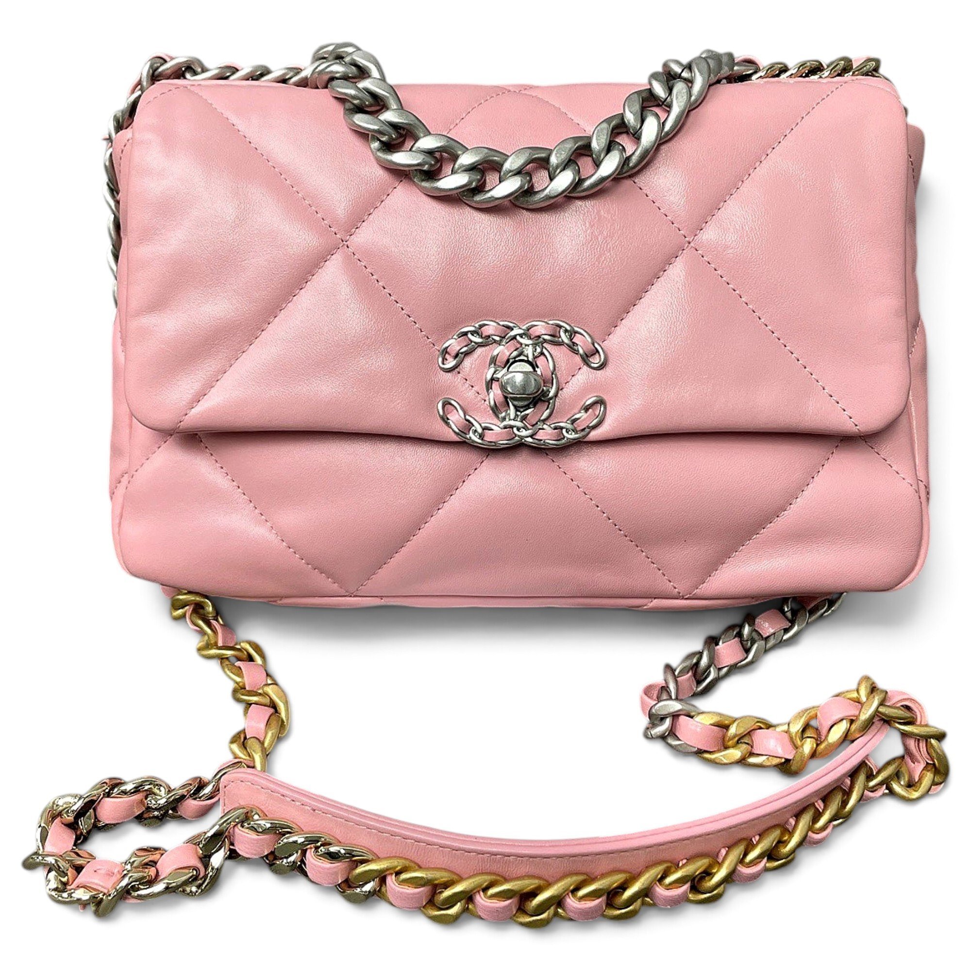 Chanel 19 leather handbag
