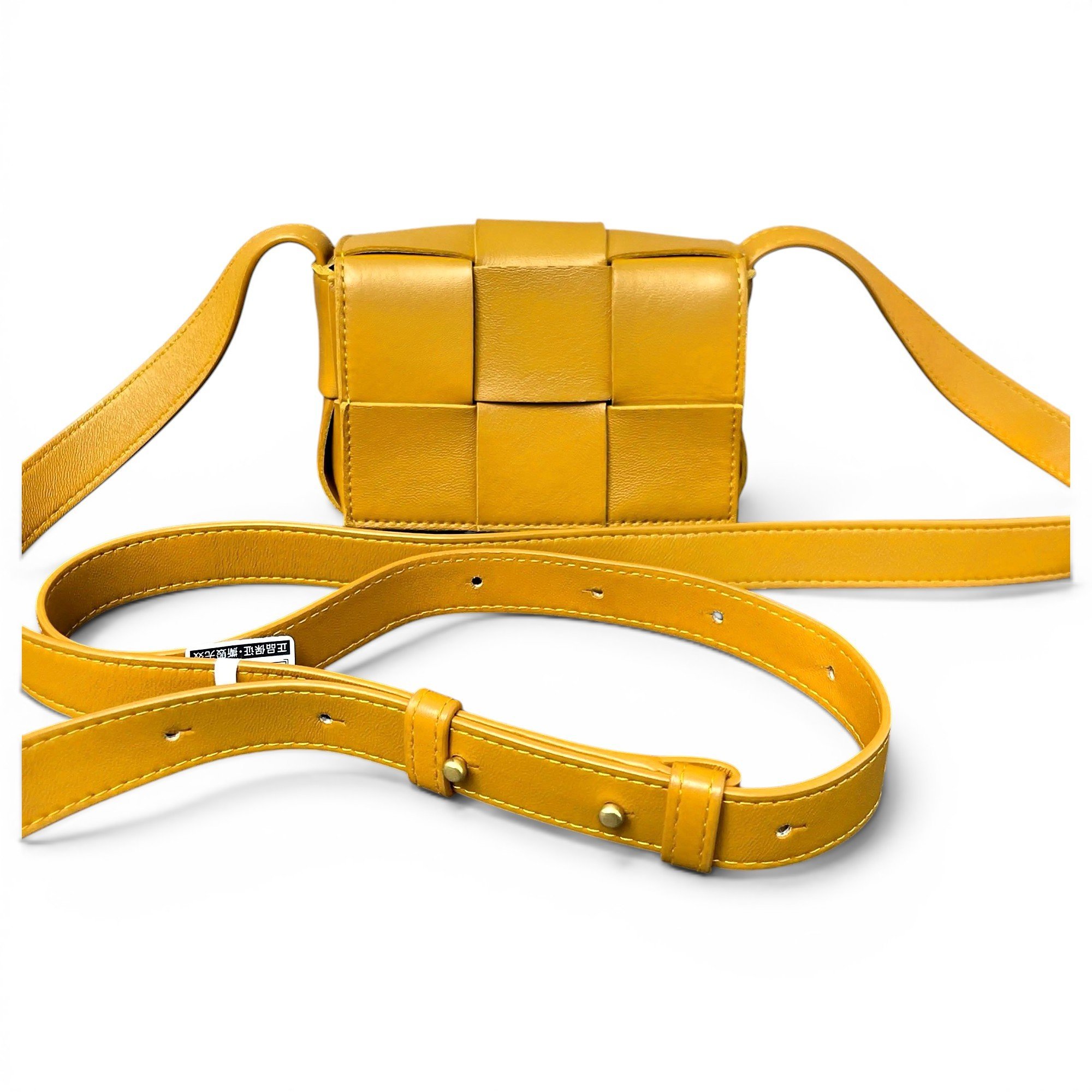 Cassette leather crossbody bag