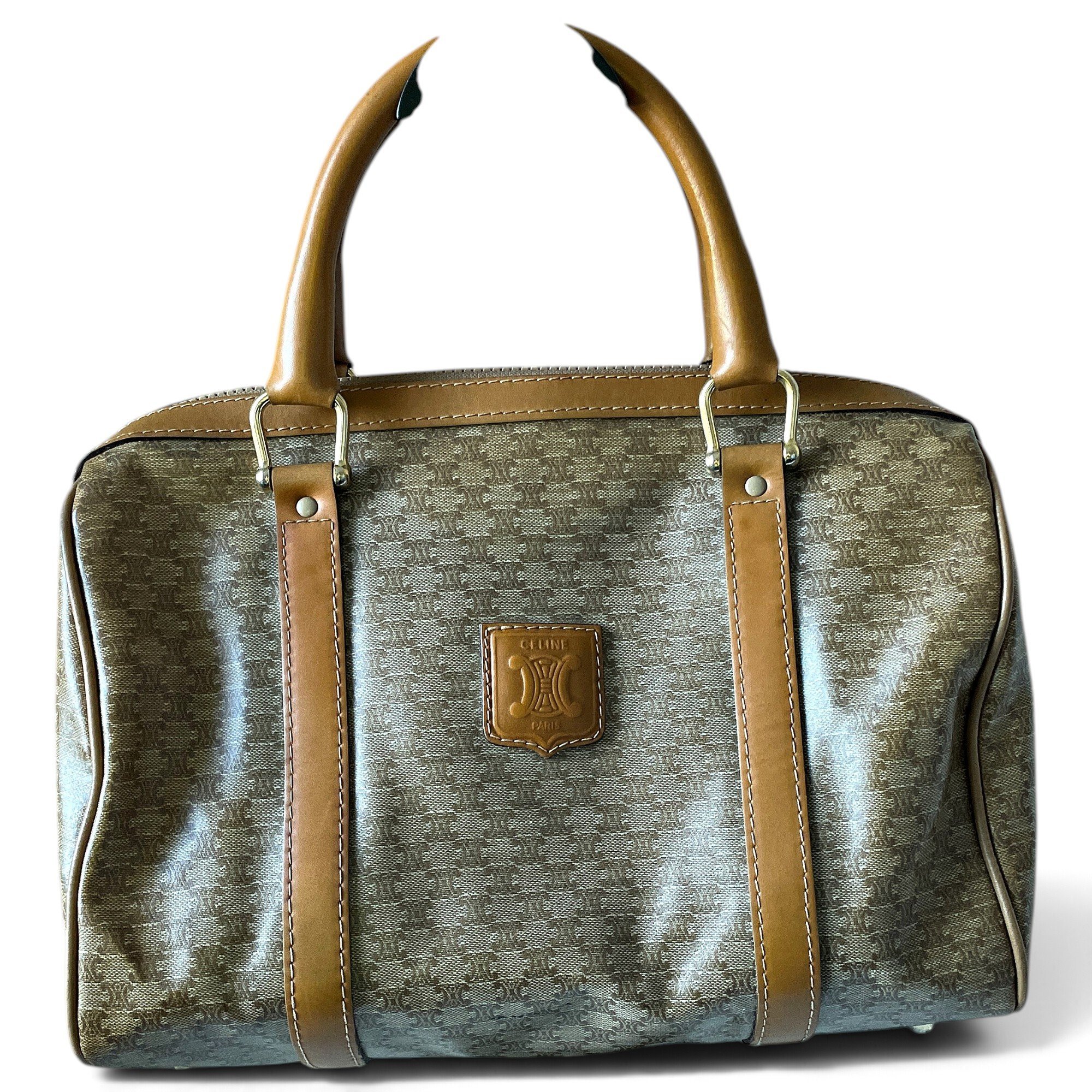 Leather satchel