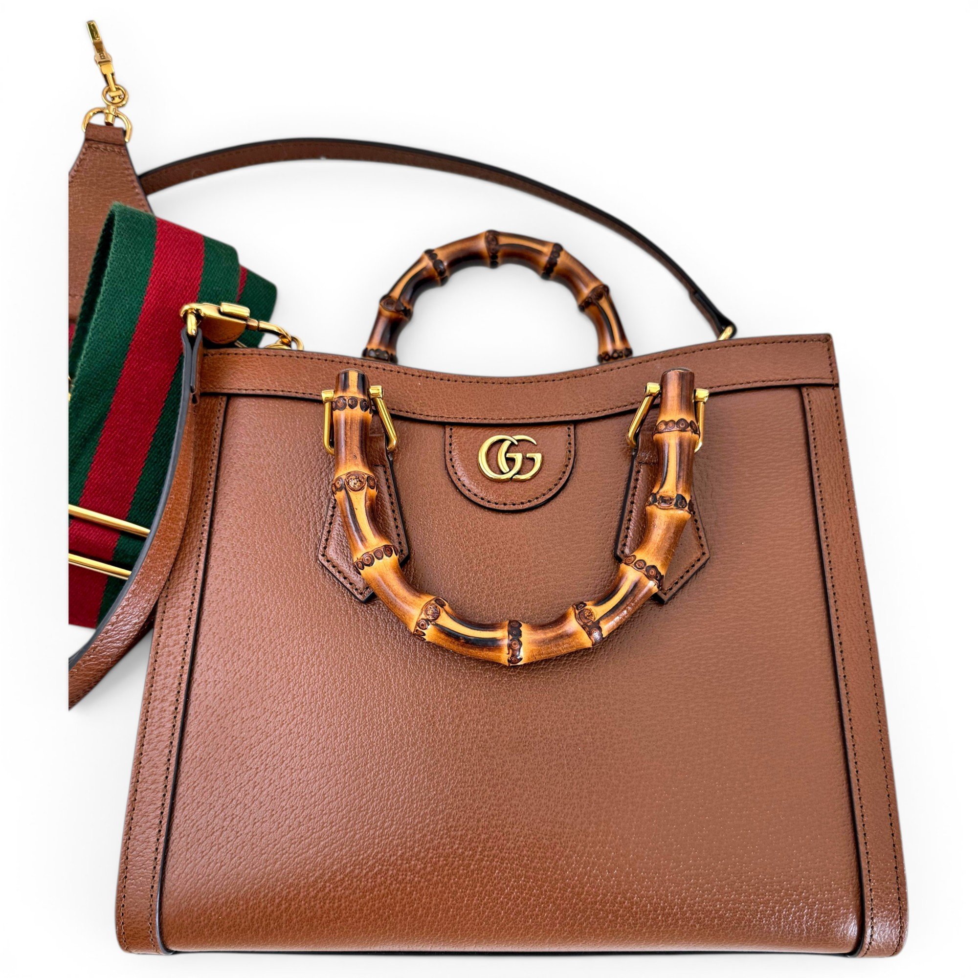 Diana leather tote