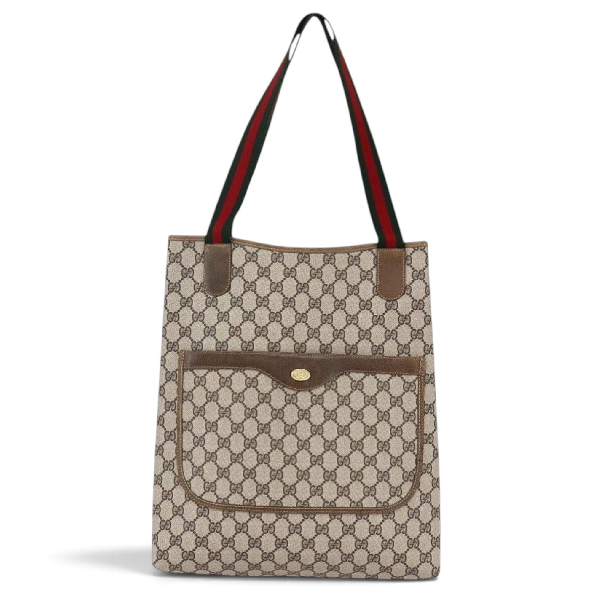 Leather tote