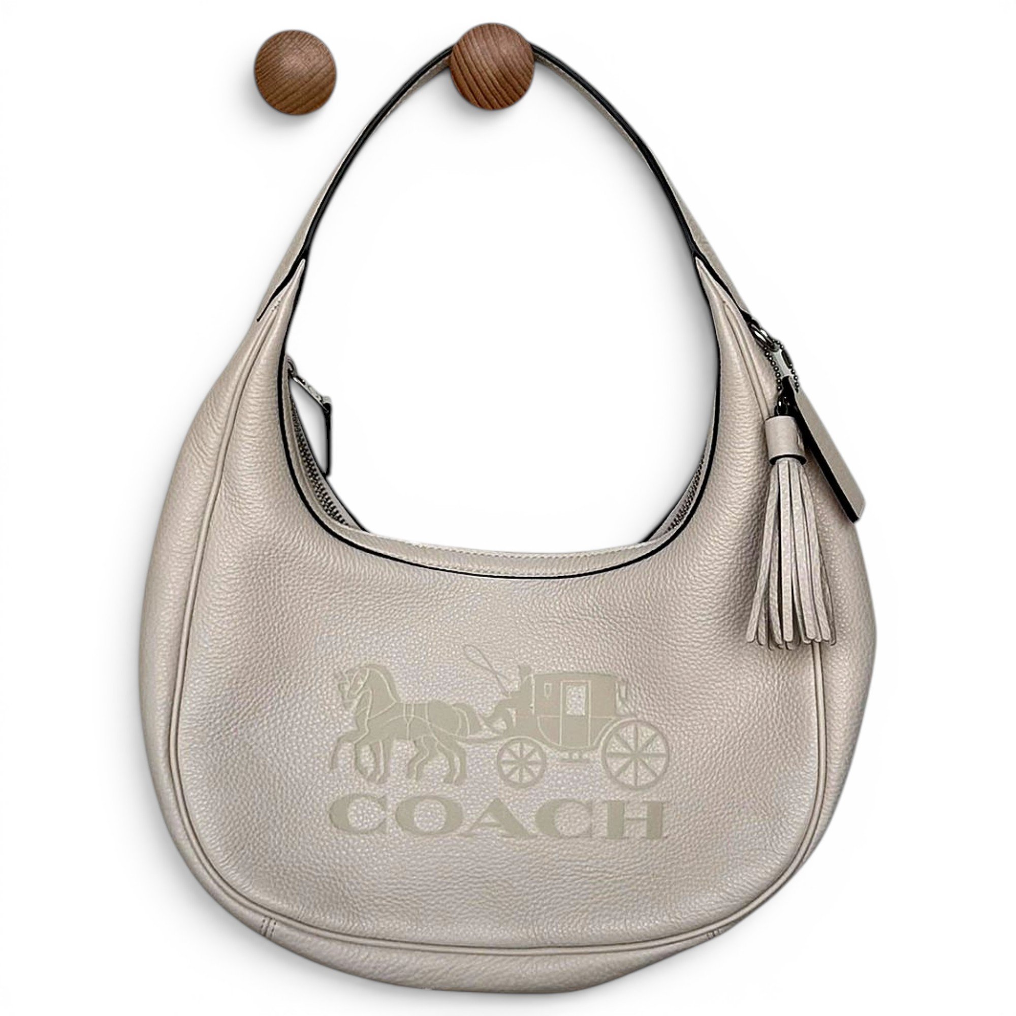 Leather handbag