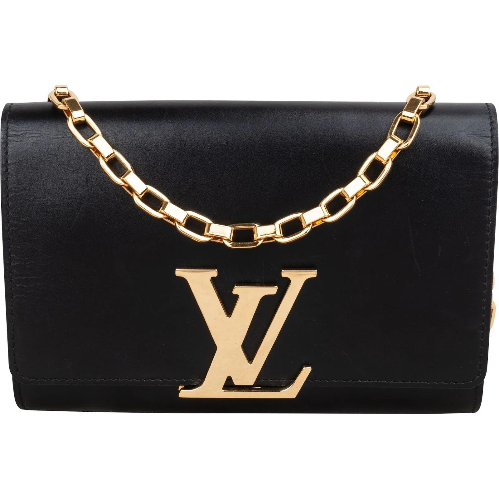 Louise leather crossbody bag