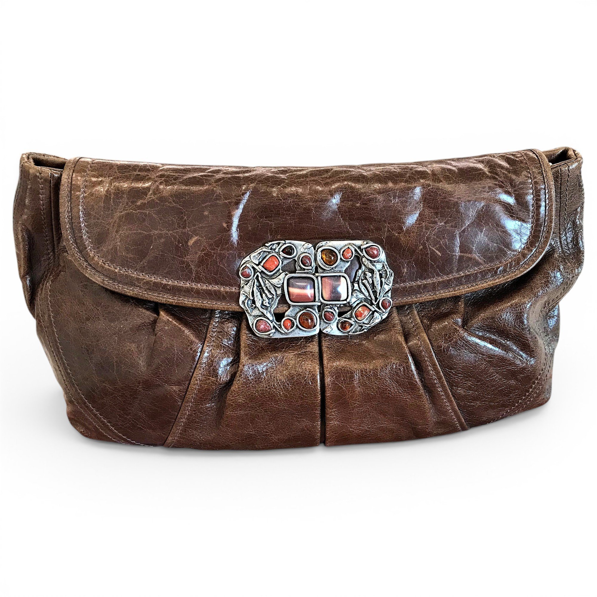Leather handbag