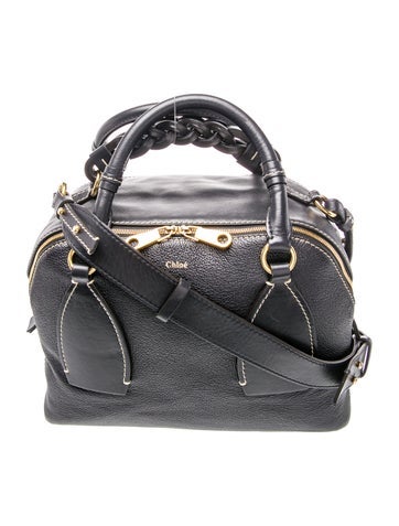 Leather Top Handle Bag