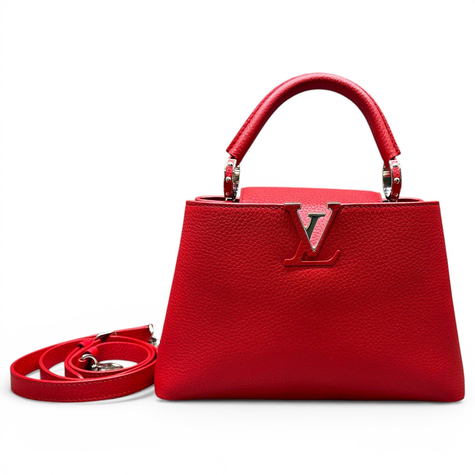 Capucines leather handbag