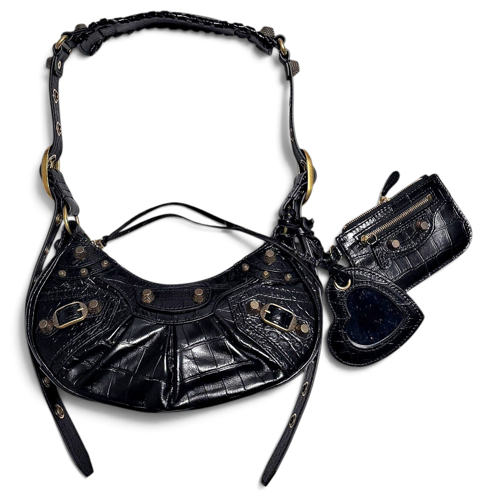 Le Cagole leather handbag