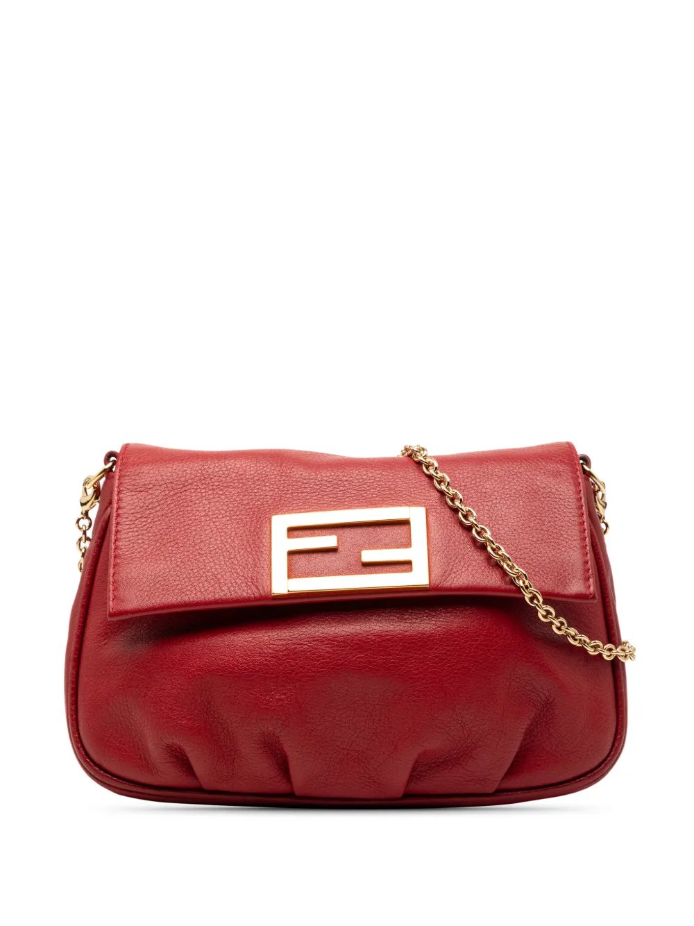 2000-2010 Leather Fendista Pochette crossbody bag