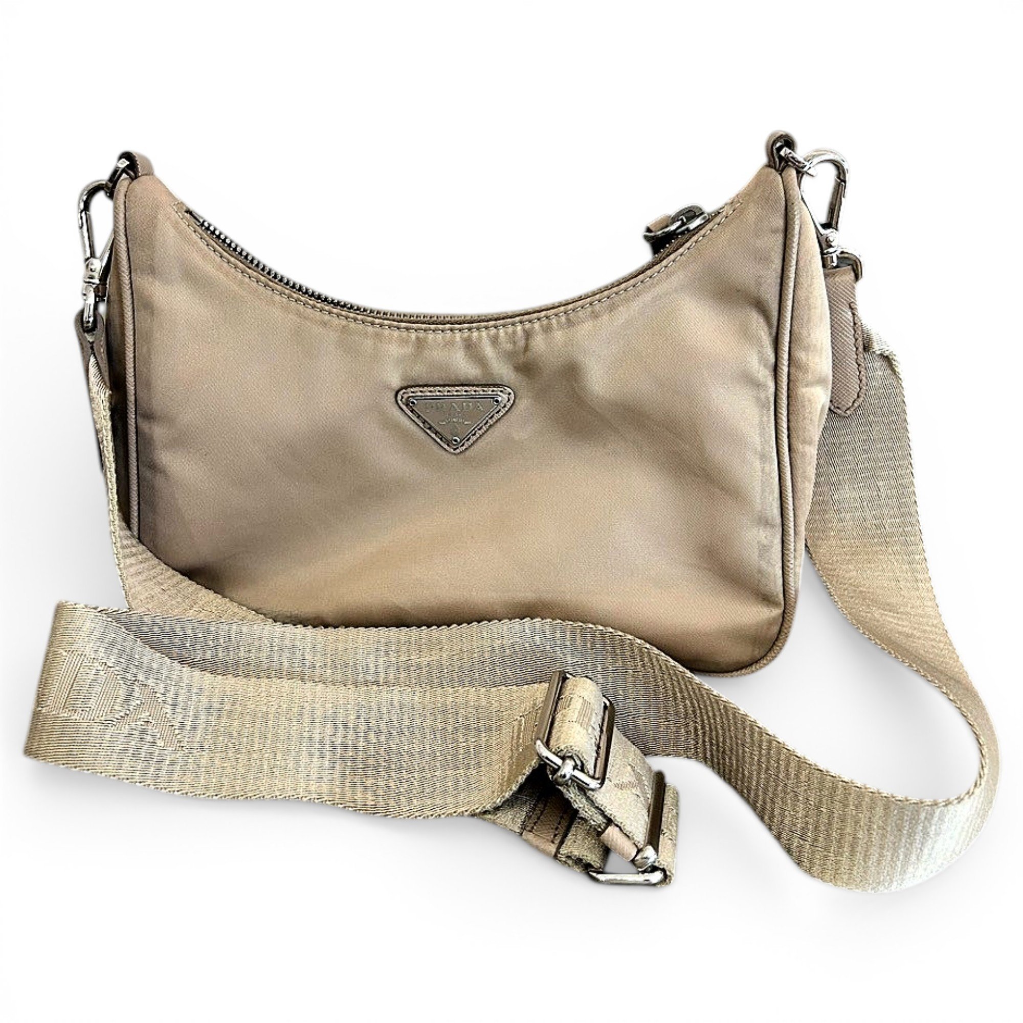 Re-edition cloth handbag