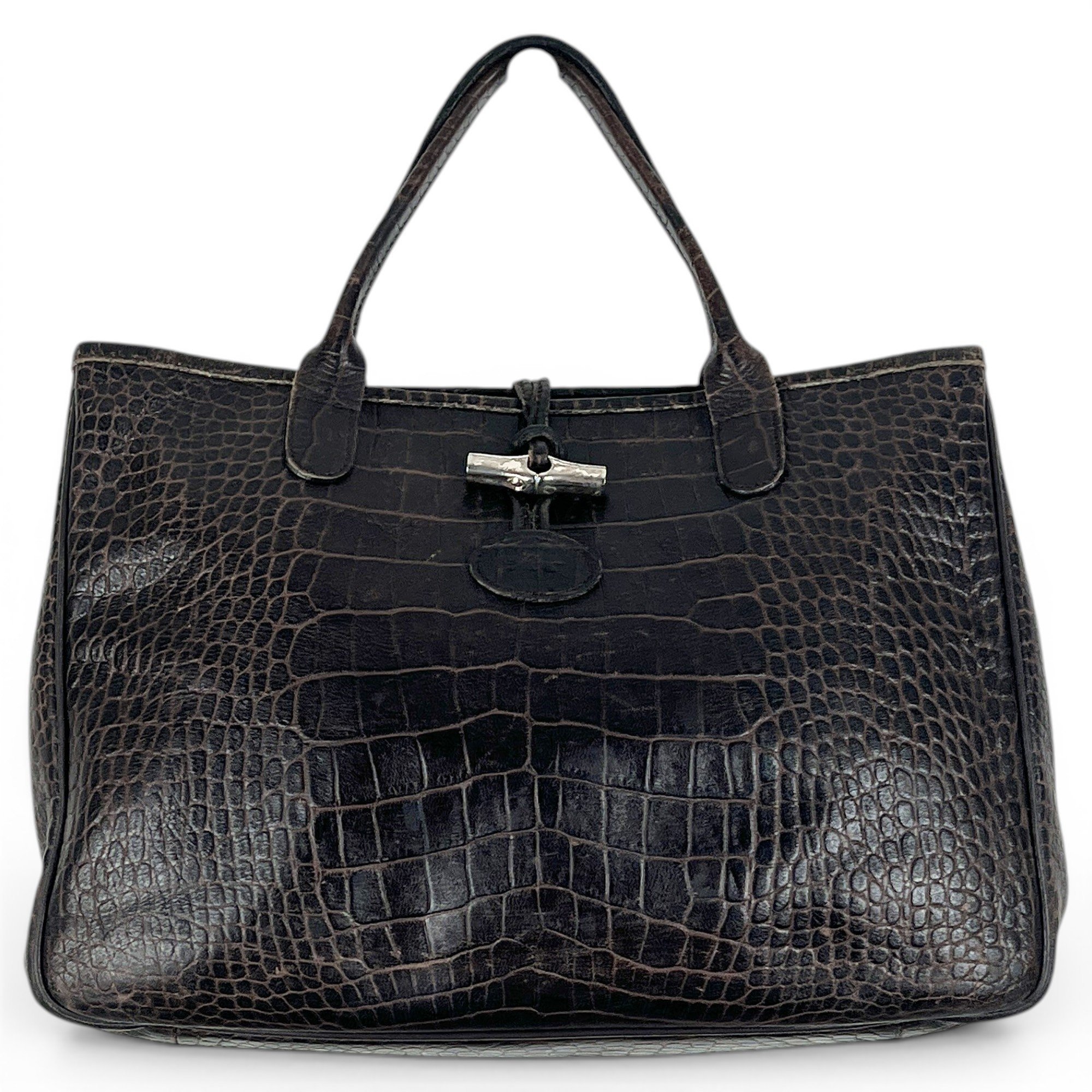 Roseau leather tote