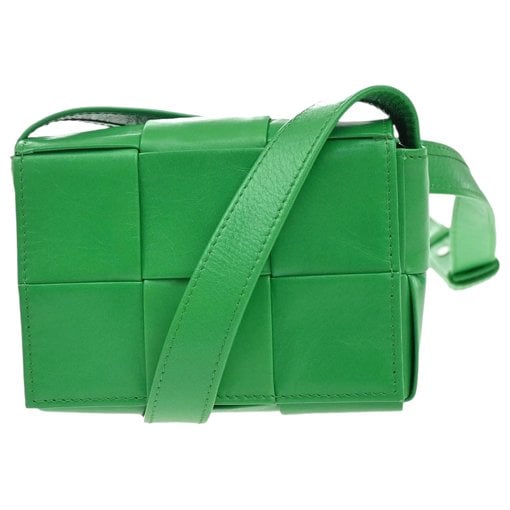 Cassette leather crossbody bag