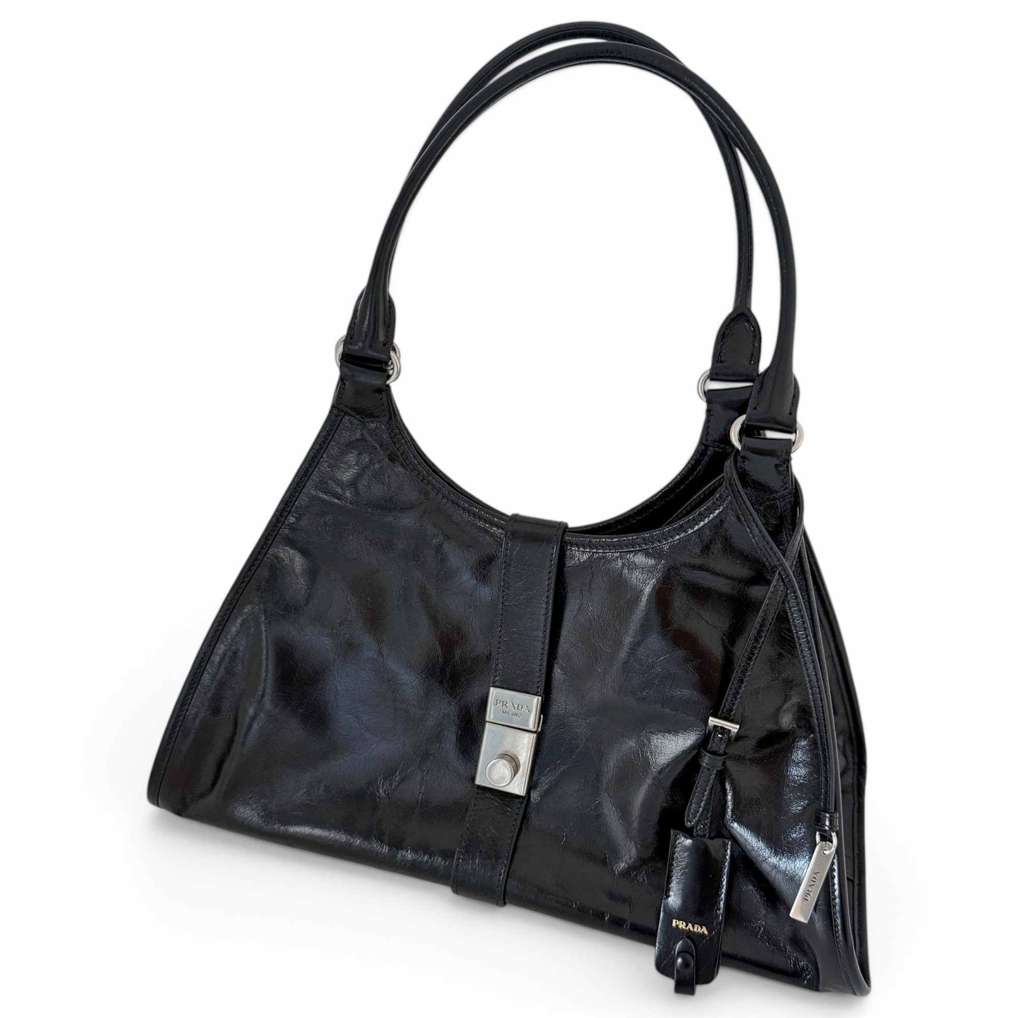 Leather handbag