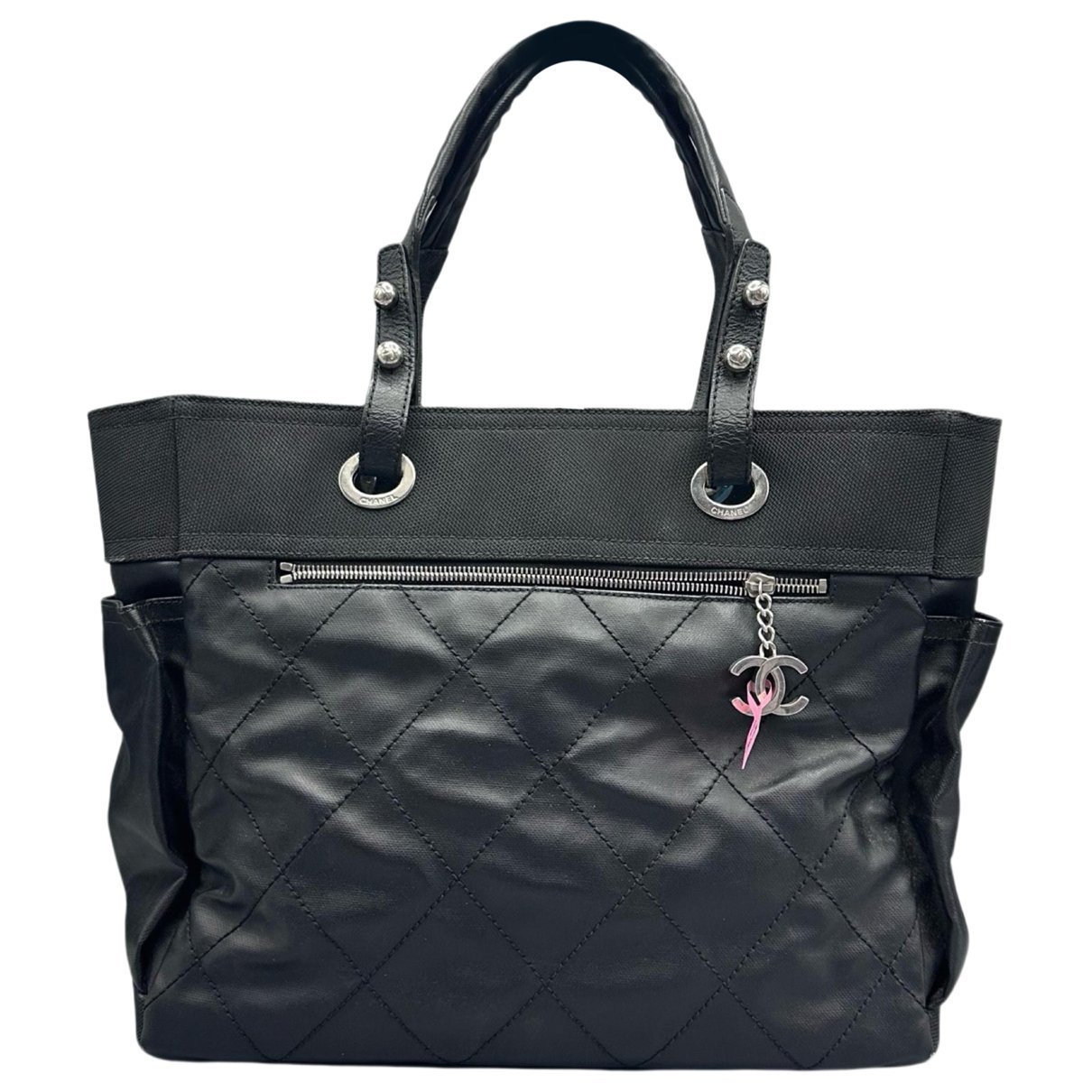 Leather tote