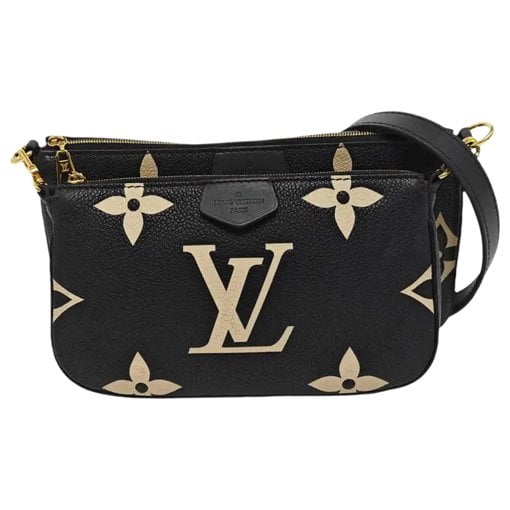 Maxi Multi Pochette Accessoires leather crossbody bag