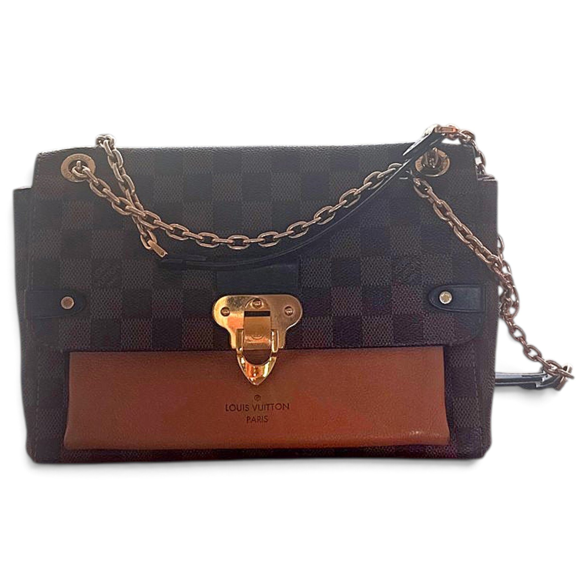Louis Vuitton Pochette Trunk leather crossbody bag