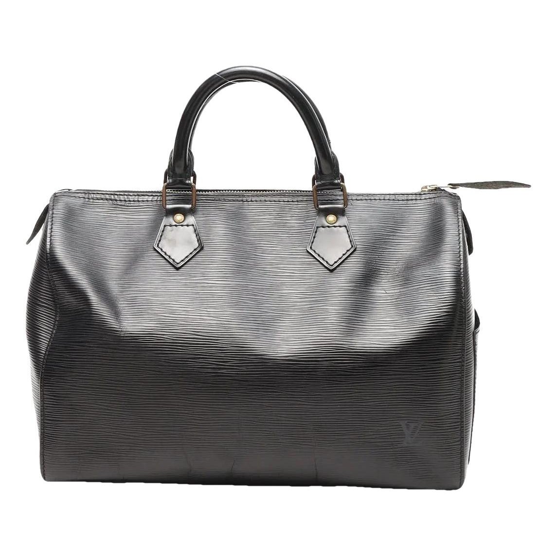 Speedy leather handbag